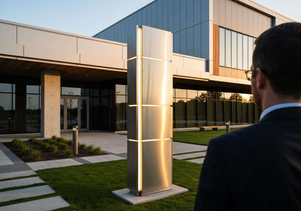 Comment utiliser un totem extérieur pour votre entreprise