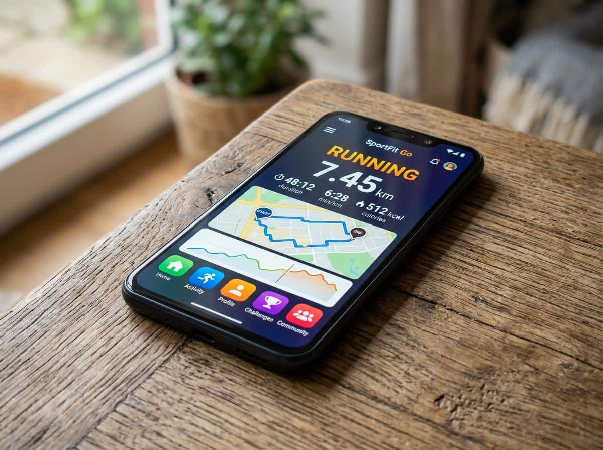 Application Decathlon sur écran smartphone Android