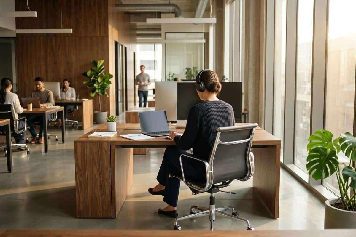 Comment travailler efficacement en open space ?