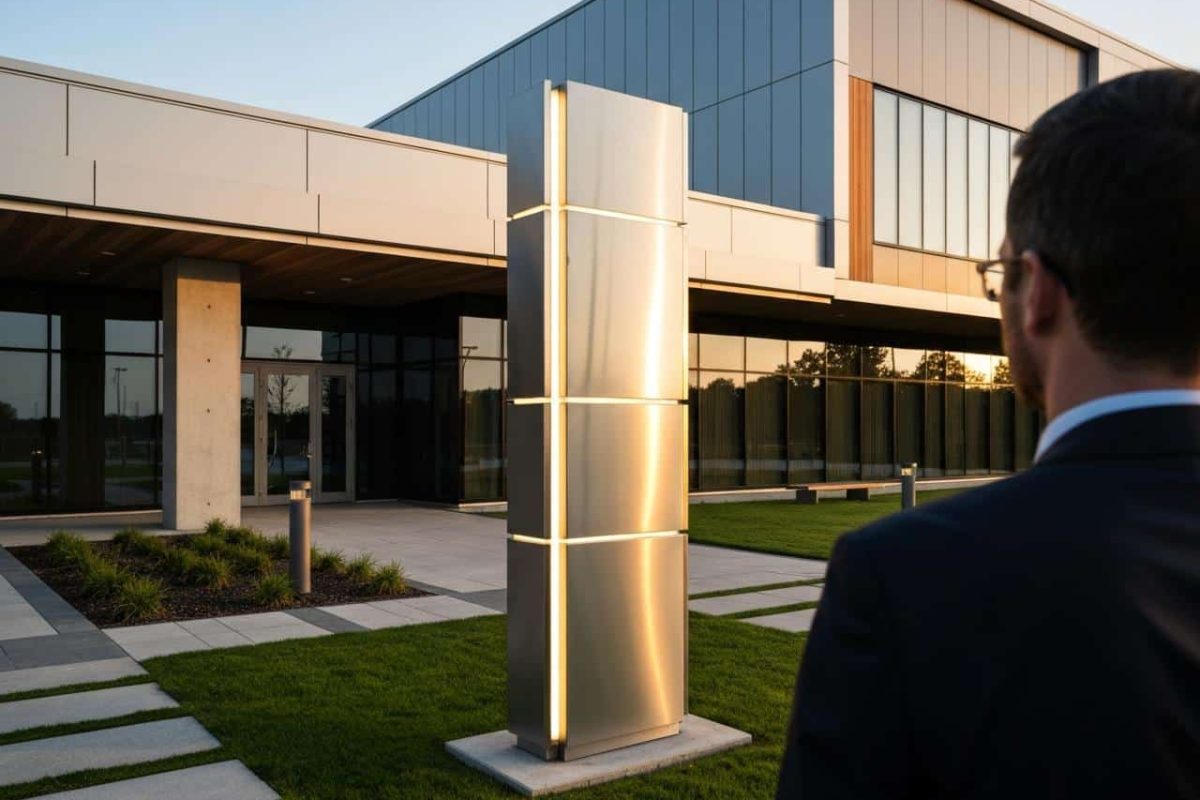 Comment utiliser un totem extérieur pour votre entreprise