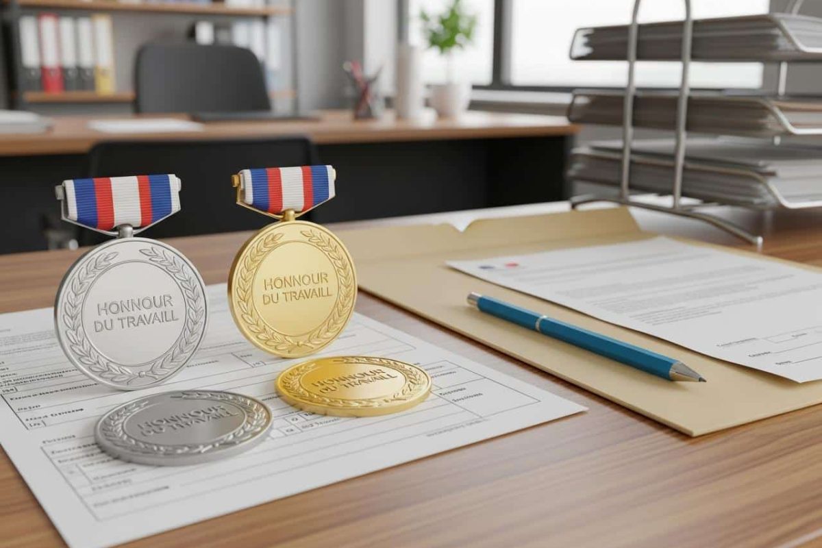 peut-on demander 2 médailles du travail en même temps